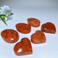 1.8"-2.2" Sunstone Heart Palm Stone Bulk Wholesale