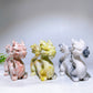 4.2" Natural Crystal Dragon Carving Wholesale New Arrival
