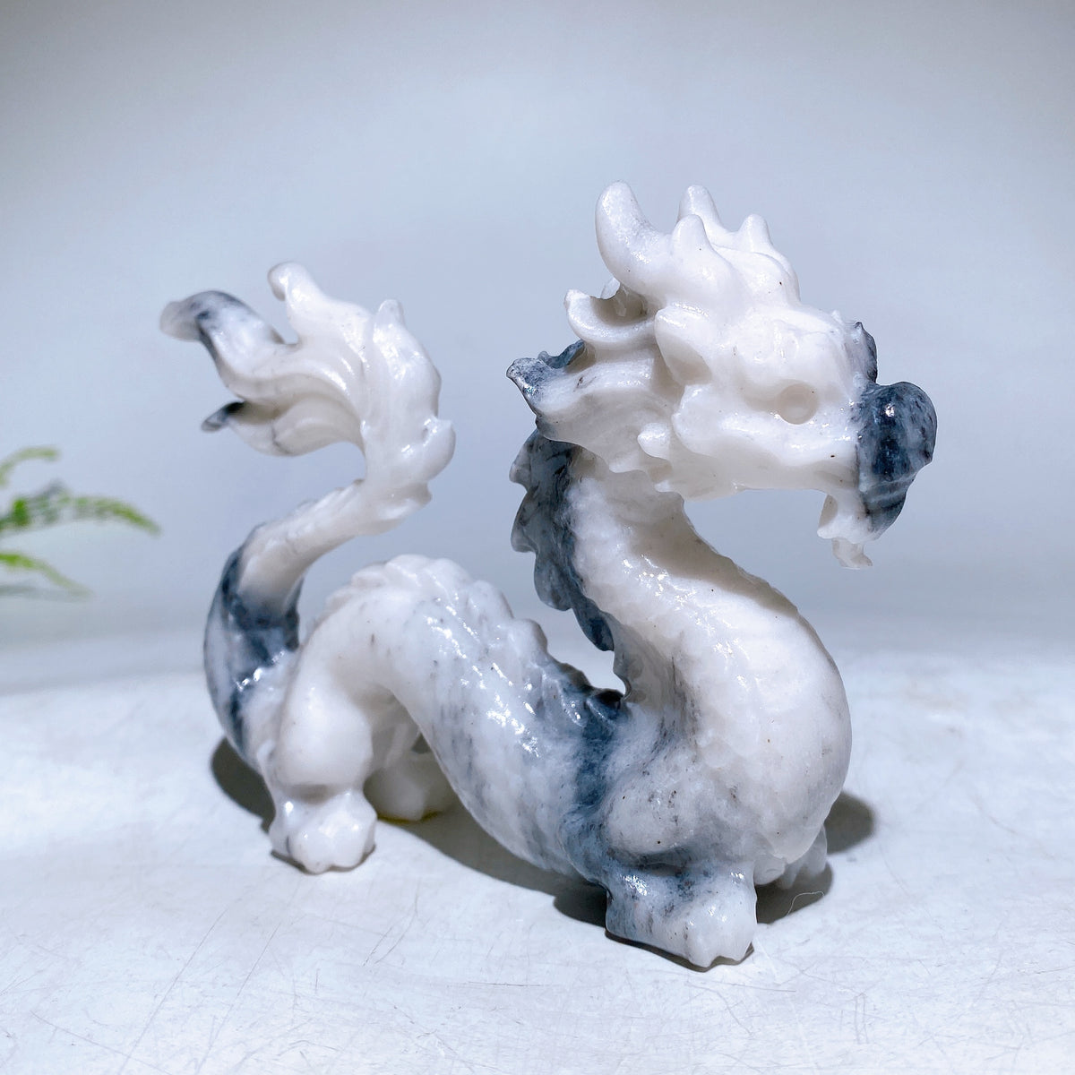 4.2" Natural Crystal Dragon Carving Wholesale New Arrival