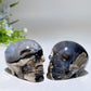 2.2"-2.4" UV Reactive Volcanic Agate Skull Carving Crystal Healing Bulk Wholesale