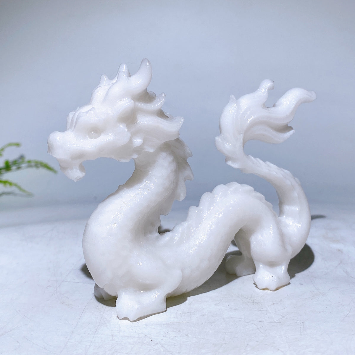 4.2" Natural Crystal Dragon Carving Wholesale New Arrival