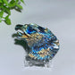 2.1" Labradorite Eagle Head Slab Carvings Crystal Healing Bulk Wholesale