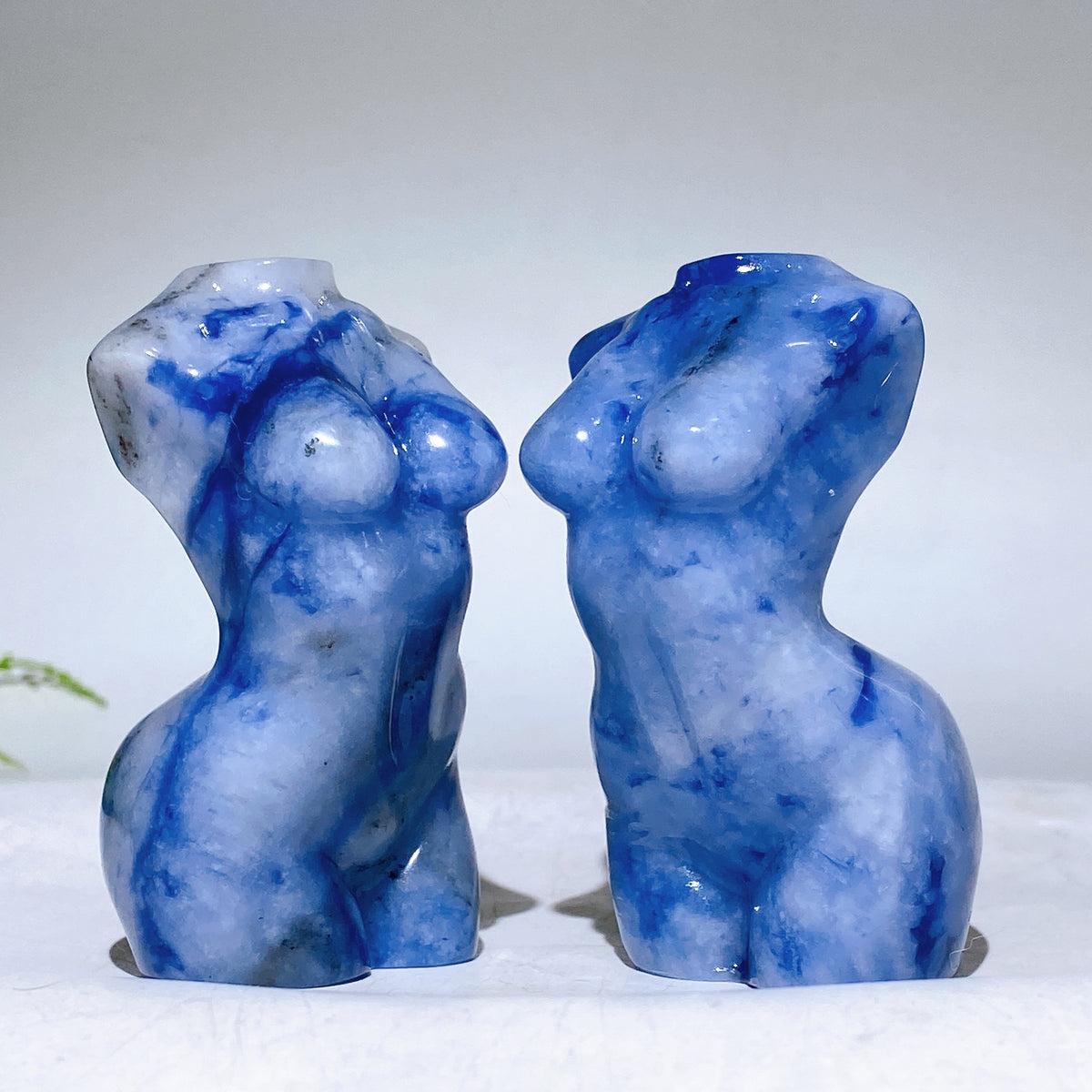 3.1" Blue Aventurine Model Carving Wholesale New Arrival