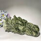 8.5" Large Serpentine Jade Dragon Head Carvings Crystal Healing Bulk Wholesale