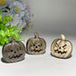 2.0" Golden Obsidian Pumpkin Carvings for Halloween Bulk Wholesale