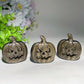 2.0" Golden Obsidian Pumpkin Carvings for Halloween Bulk Wholesale