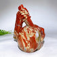 Large Unqiue Red Jasper Skull Carving Wholesale New Arrival