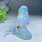 2.5" Pink Opalite Mermaid Carvings Crystal Healing Bulk Wholesale