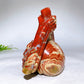 Large Unqiue Red Jasper Skull Carving Wholesale New Arrival