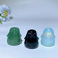 1.2" Mixed Crystal Seal Carvings Crystal Healing Bulk Wholesale