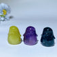 1.2" Mixed Crystal Seal Carvings Bulk Wholesale