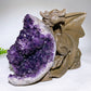 25cm Amethyst Cluster Dragon Egg with Dragon Carving Wholesale New Arrival