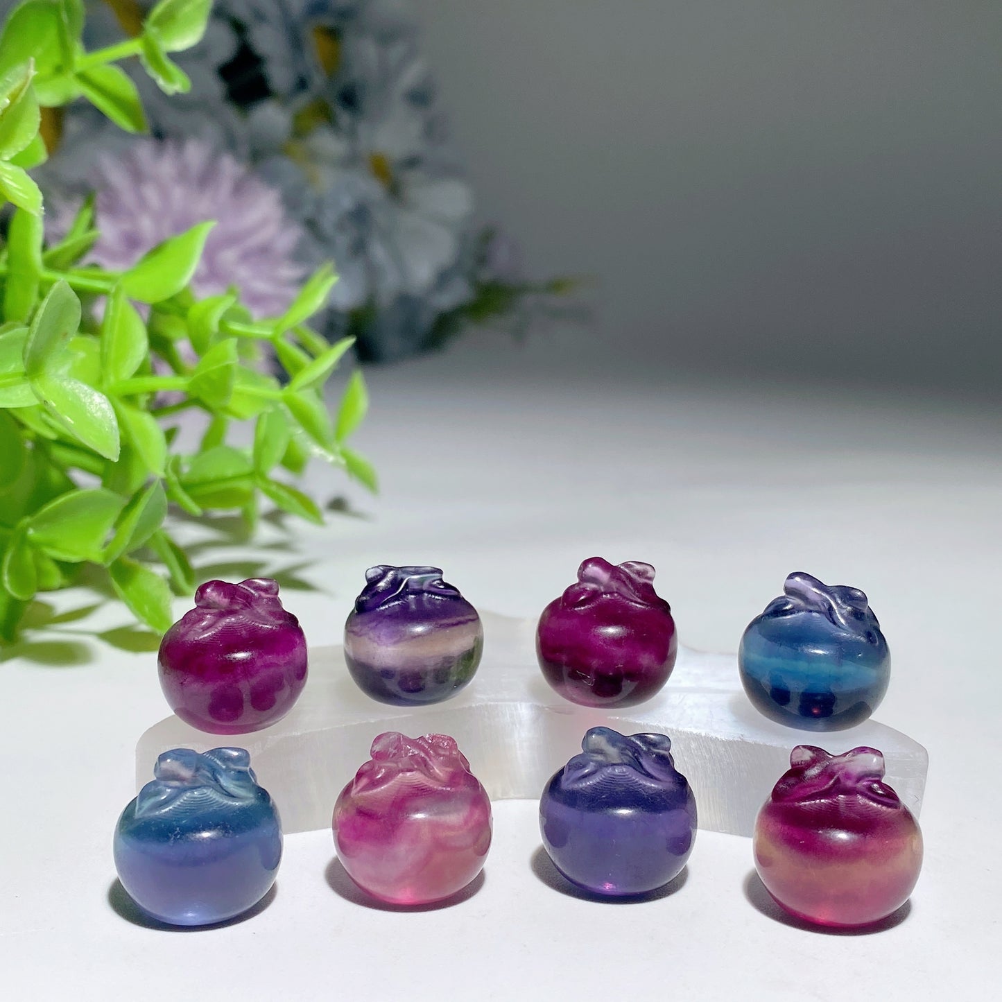 15-20mm New Arrival Mini Fluorite Carvings Crystal Healing Bulk Wholesale