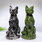 5.5" Natural Crystal Cat Carving Wholesale New Arrival