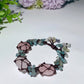 Adjustable Hand-woven Mixed Crystal Bracelet Crystal Healing Bulk Wholesale