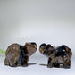 1.8" UV Reactive Volcanic Agate ELephant Carvings Crystal Healing Bulk Wholesale