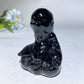 2.8" Obsidian Sloth Carvings Crystal Healing Bulk Wholesale