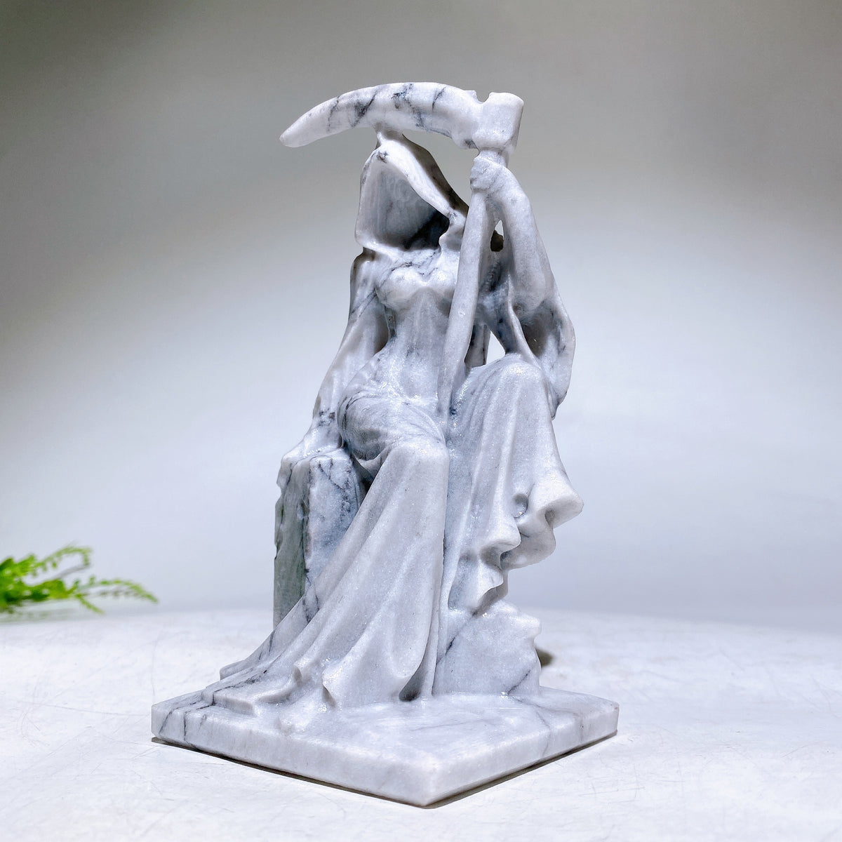 5.1" Jade Death Carving Wholesale New Arrival