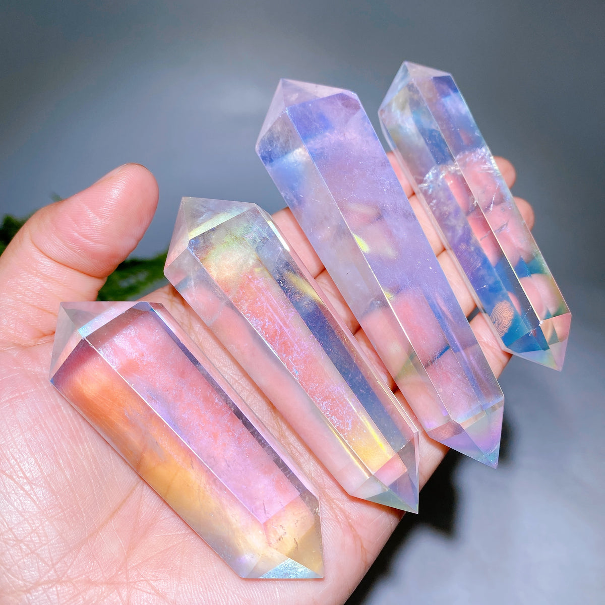 3.0"-4.8" Angel Aura Crystal DT Point Wholesale New Arrival