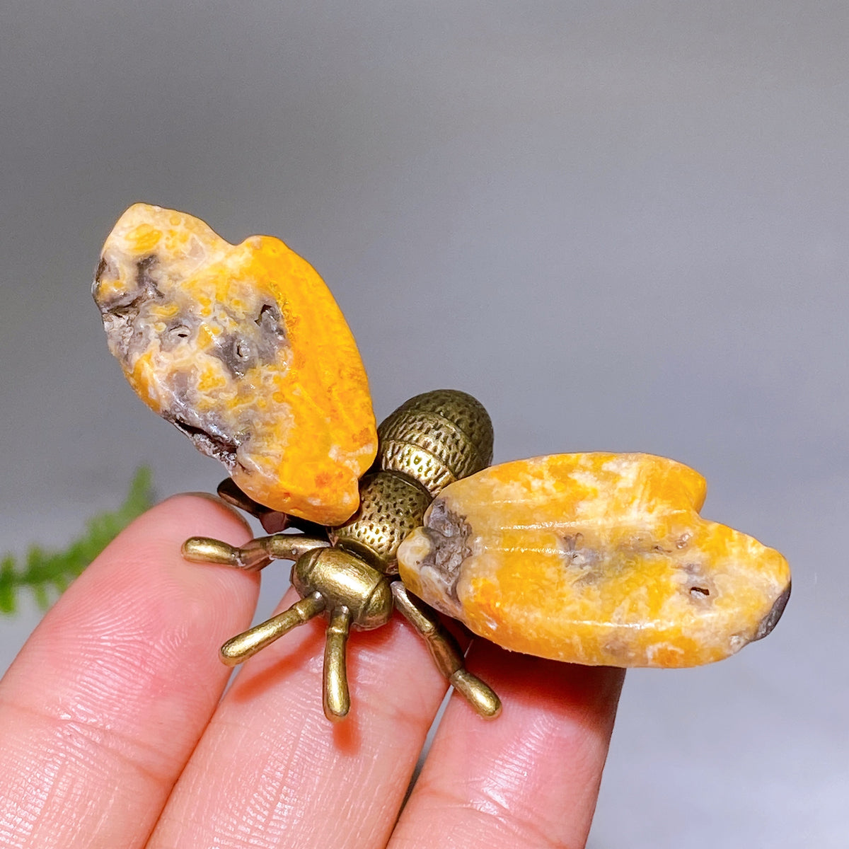 Bumblebee Jasper Bee with Metal Body Wholesale New Arrival