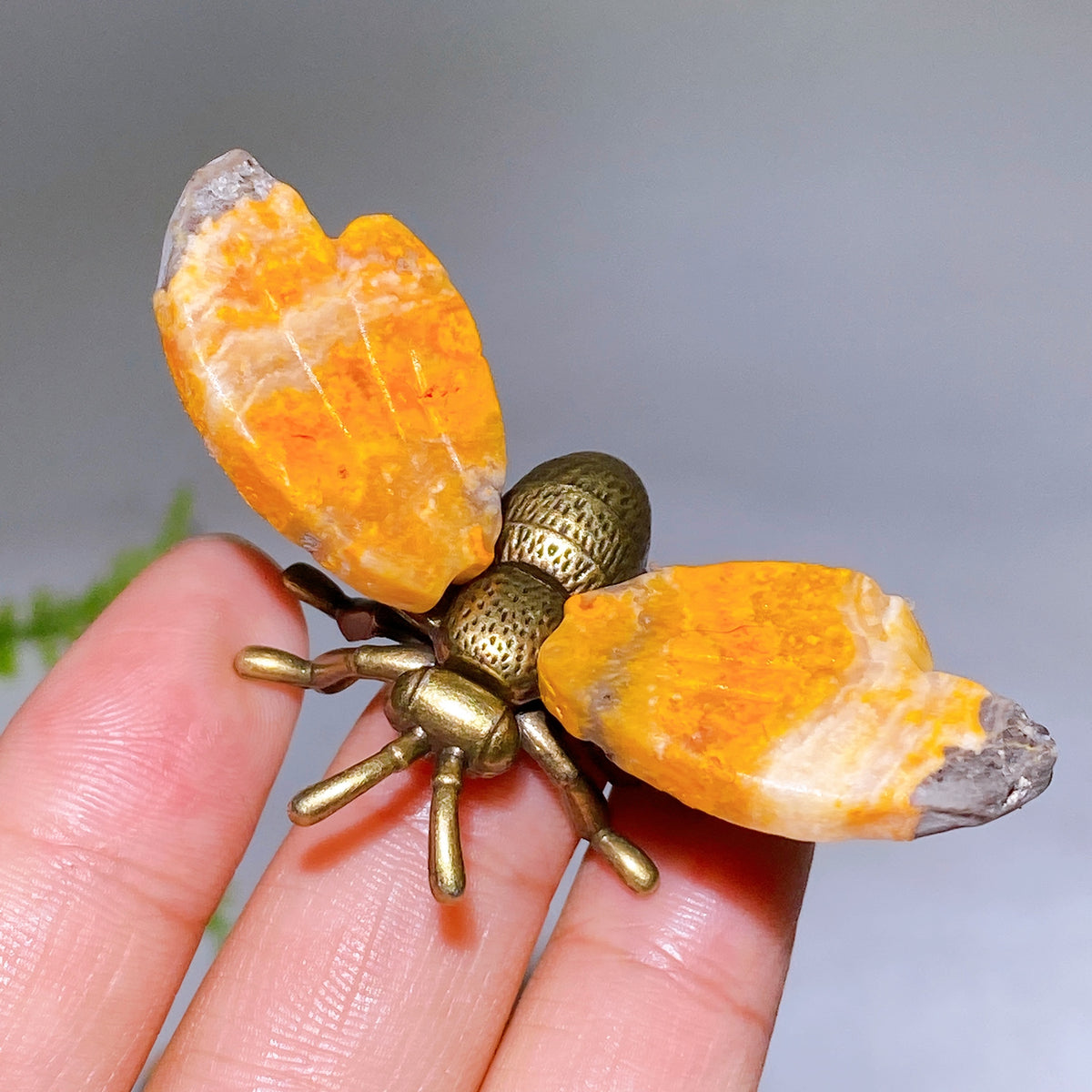 Bumblebee Jasper Bee with Metal Body Wholesale New Arrival