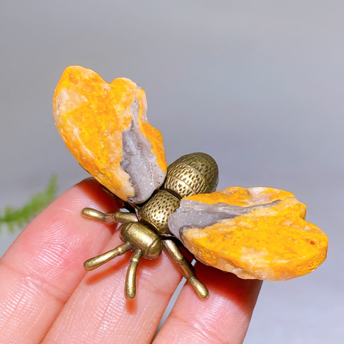 Bumblebee Jasper Bee with Metal Body Wholesale New Arrival