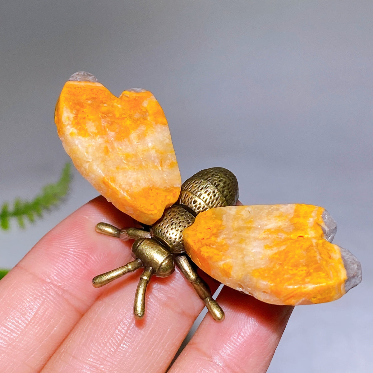 Bumblebee Jasper Bee with Metal Body Wholesale New Arrival