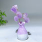 Raw Amethyst Flower Mini Vase Free Form Bulk Wholesale