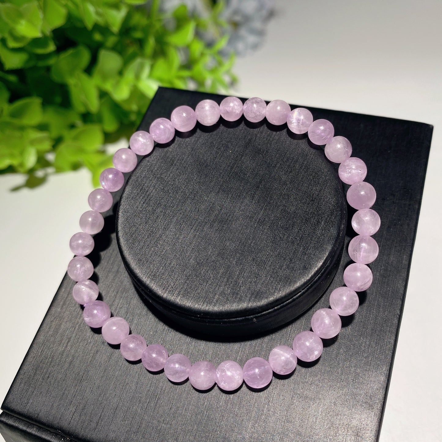 5-11mm Kunzite Rhodochrosite Obsidian Bracelet Crystal Healing Bulk Wholesale