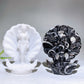 4.8" Jade Mermaid in Shell Carving Wholesale New Arrival