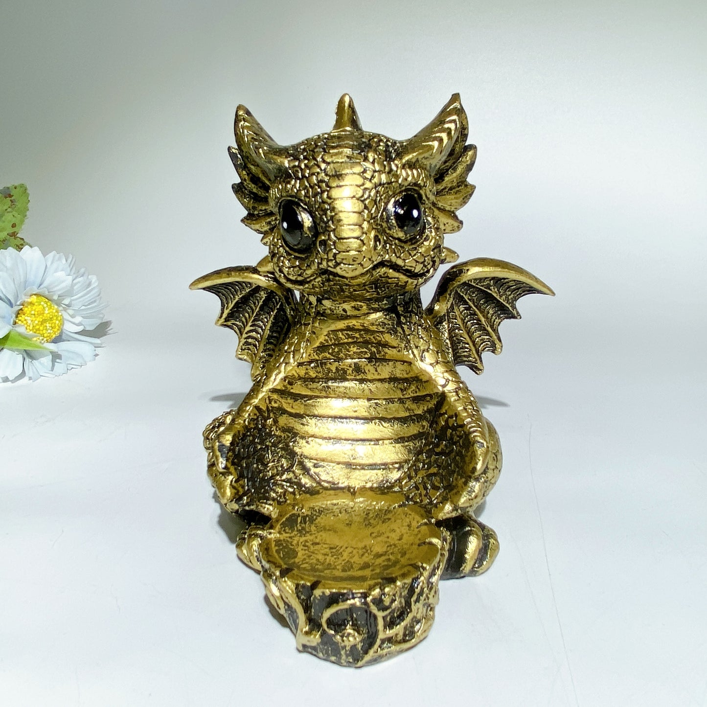 12cm Resin Dragon Stand for Sphere Bulk Wholesale