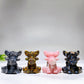 2.3" Natural Crystal Deer Carving Wholesale New Arrival