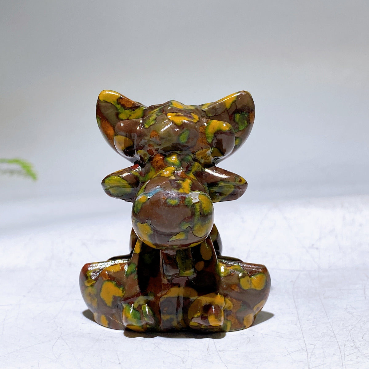 2.3" Natural Crystal Deer Carving Wholesale New Arrival