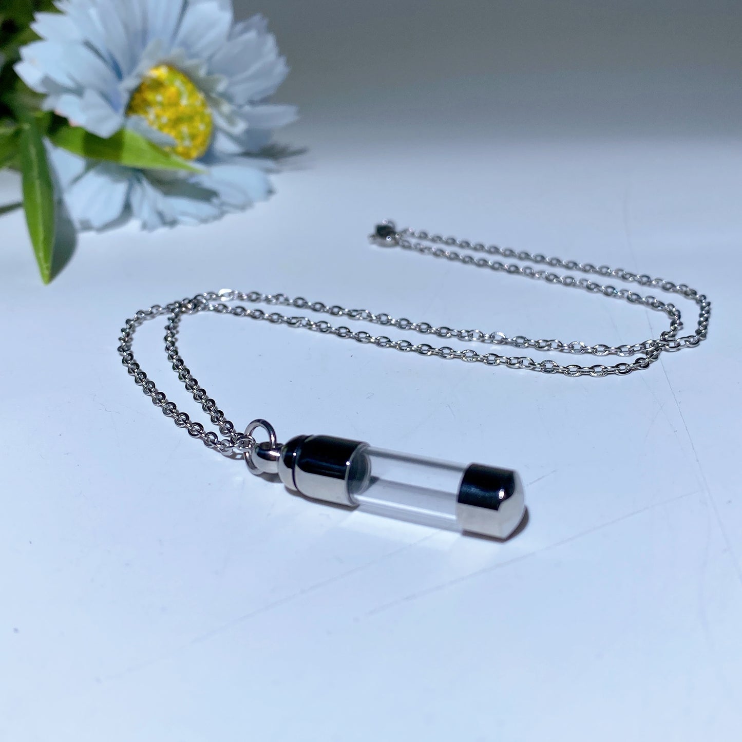 Black Golden Silver Color Crystal Jar Necklace Bulk Wholesale