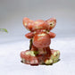 2.3" Natural Crystal Deer Carving Wholesale New Arrival