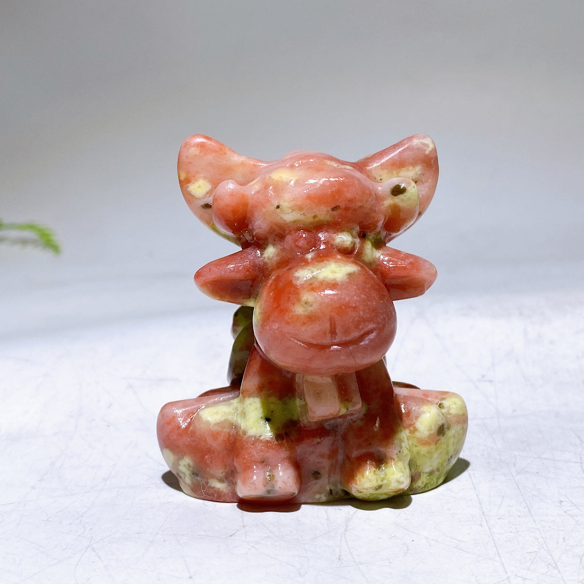 2.3" Natural Crystal Deer Carving Wholesale New Arrival