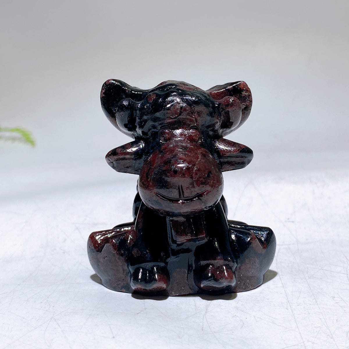 2.3" Natural Crystal Deer Carving Wholesale New Arrival