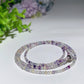 2mm Mixed Crystal  Magnetic Buckle Necklace Bulk Wholesale