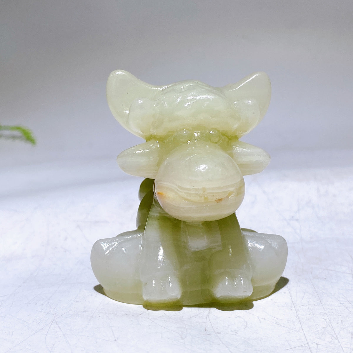 2.3" Natural Crystal Deer Carving Wholesale New Arrival