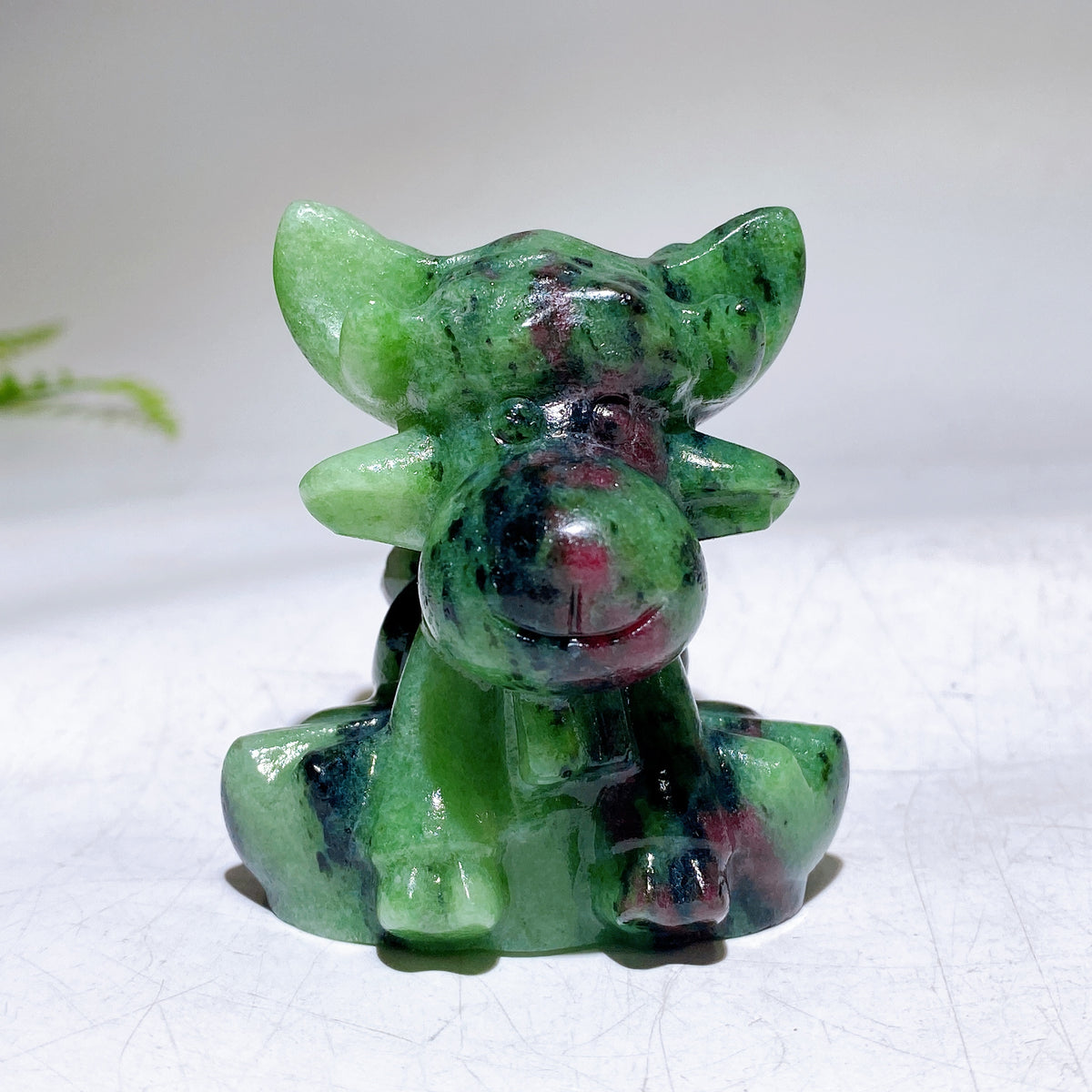 2.3" Natural Crystal Deer Carving Wholesale New Arrival