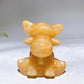 2.3" Natural Crystal Deer Carving Wholesale New Arrival