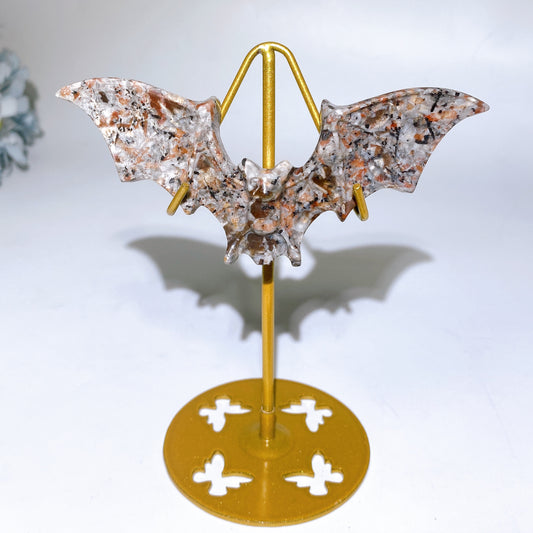 Yooperlite Bat Carving with Stand Crystal Healing Bulk Wholesale