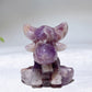 2.3" Natural Crystal Deer Carving Wholesale New Arrival