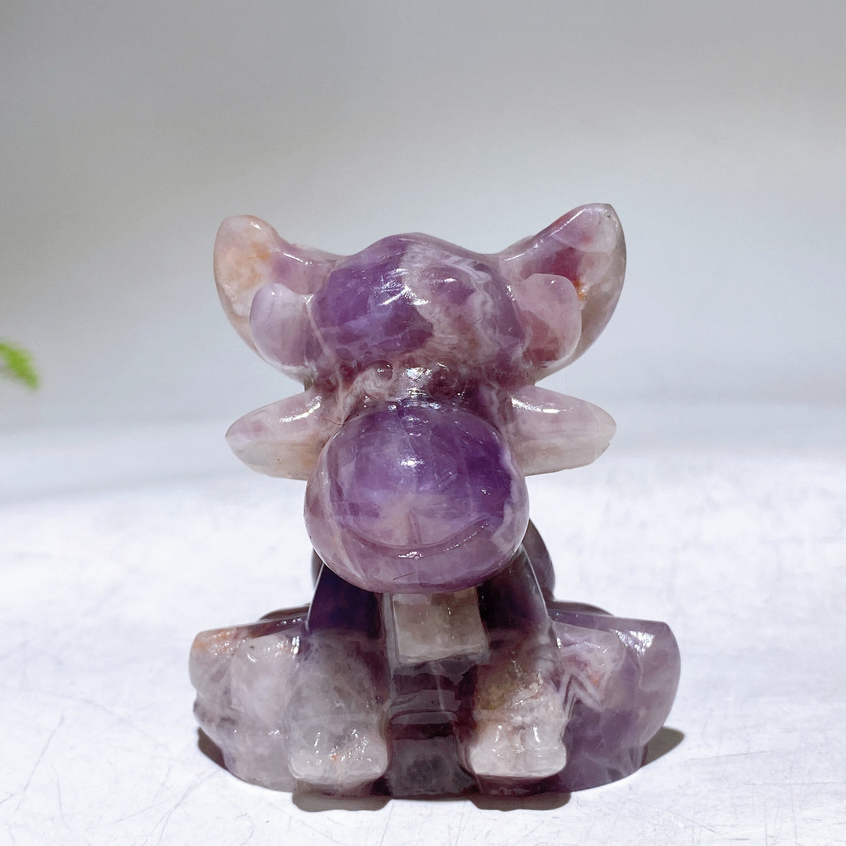 2.3" Natural Crystal Deer Carving Wholesale New Arrival