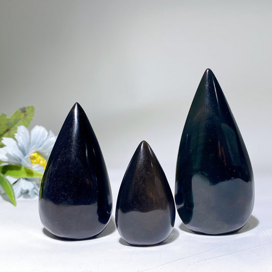 1.5"-4.0" Rainbow Obsidian Free Form Bulk Wholesale