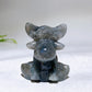 2.3" Natural Crystal Deer Carving Wholesale New Arrival