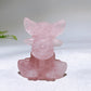 2.3" Natural Crystal Deer Carving Wholesale New Arrival