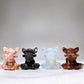 2.3" Natural Crystal Deer Carving Wholesale New Arrival