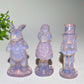 2.3"-3.0" Pink Opalite Alice In Wonderland Series Cartoon Charactor Carvings Bulk Wholesale