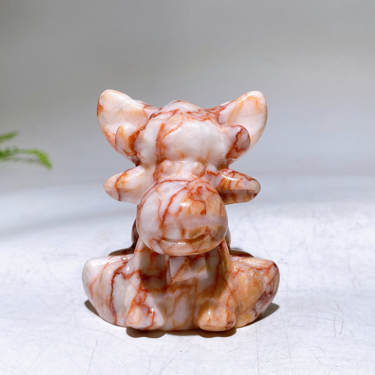 2.3" Natural Crystal Deer Carving Wholesale New Arrival